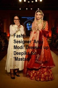 Designer Anju Modi for Bajirao Mastani Jewellery